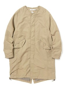 nonnative size 2 trooper coat nylon twill with gore tex infinium beige nn j4018 94,380 ゴア インフィニアム