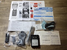 YAESU FT5Dエアーバンドスペシャルと追加バッテリパックとSRH103とUSBコネクトケーブルヤエス充電用_画像3