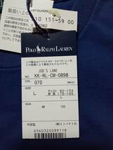 新品・未使用　Polo Ralph Lauren　ポロ　ラルフローレン　Tシャツ　Lサイズ_画像3