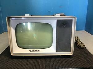 * Gifu departure ^Victor/ Victor / Brown tube tv ^8PV-4/ small type tv-set / Showa Retro / Vintage / rating 2A/ electrification not yet verification / junk R5.9/19*y