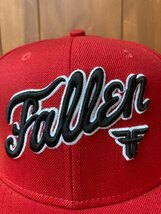 即決 新品 FALLEN x NEWERA 7-3/8(58.7cm) red ニューエラ CAP/スケーターファッション スケボー スラッシャー MxMxM SANTACRUZ ANTIHERO_画像5