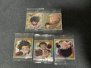 ワンピース　大海賊シールウエハース　LOG.6 ルフィ　ギア2〜4 セット