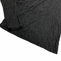 S146-⑦ Laura Ashley ローラアシュレイ 長袖Tシャツ トップス カットソー ロンT ハイネック 長袖 Tシャツ レディース L グレー_画像3
