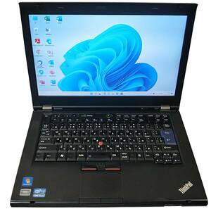 ★【驚速 LENOVO T420 i5-2520M 2.50GHz x4+4GB+SSD120GB 14インチノートPC】Win11+Office2021/USB3.0/HDMI■D082810