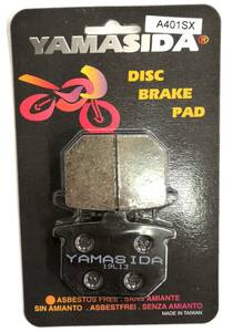 YAMASIDA brake pad A401SX CB250N/CB400N/CB750F etc. 