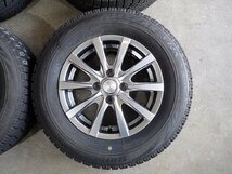 YS0944【送料無料185/70R14】E12ノート カローラフィールダー 2019年製 中古スタッドレスセット ■14×5.5J 100/4H ET40■_画像2