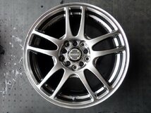 RK527【送料無料16インチ】4本 RAYS ユナイテッドアローズ WR プリウス 86 BRZなどに 中古ホイール●16×7J 100-114.3/5Hマルチ ET52●_画像4