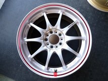 RK549【送料無料16インチ】4本 RAYS レイズ VOLK RACING ボルクレーシング CR-28N 中古ホイール ■16×7J 100/5H ET42■_画像3