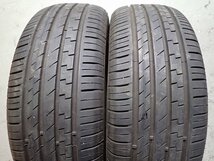 RK616【送料無料205/55R16】2本 ピレリ P7 EVO 2021年製 中古夏タイヤ ラジアルタイヤ リーフ オーリス アイシスなどへ_画像3