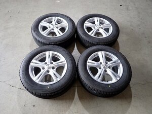 YS1189【送料無料195/65R15】ノア VOXY ステップワゴン アイシス エスクァイア 中古スタッドレス ■15×6J 114.3/5H ET53■