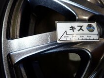 YS1079【送料無料155/65R13】ライフ ゼスト ラパン ekワゴン オッティ等 中古スタッドレスセット ■13×4J 100/4H ET43■_画像9