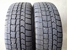 YS1074【送料無料185/55R15】2022年製 ダンロップ 中古スタッドレス フィット bB キューブ等 ▼15×5.5J 100/4H ET45▼_画像5