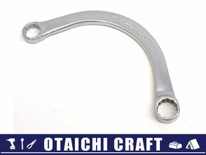 【中古】Snap-on(スナップオン) 10-12mm 旧ロゴ ハーフムーンレンチ CXM1012【/D20179900027489D/】