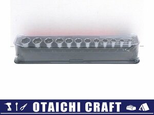 【未使用】Snap-on(スナップオン) 3/8(9.5sq) セミディープソケットセット 212FSMSY｜mmタイプ 8-19mm【/D20179900027574D/】