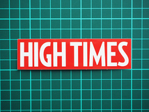 HIGH TIMES ハイタイムズ カンナビスカップ ステッカー thc 420 ボング アムステルダム hemp ヘンプ マリファナ ガンジャ 大麻 kush c233_画像2