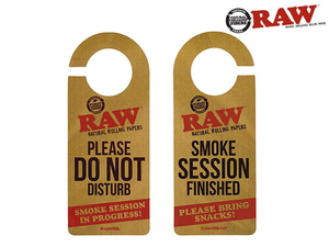 RAW DO NOT DISTURB ロウ ドアサイン ドアハンガー 巻き紙 巻紙 ペーパー グラインダー ボング ハイタイムズ マリファナ 大麻 thc