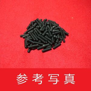 ▽ネジ ()★サドル用イモネジ 鉄製黒 12mm M3 16本 BSH $B03