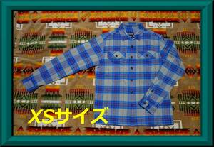PATAGONIA パタゴニア メンズ フィヨルド フランネル シャツ グレー×青系 サイズXS FA17 5413★ネルシャツ レトロX フリース R2 R1 50周年