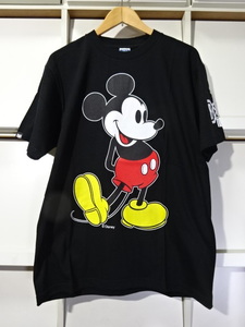 【L】 BOUNTY HUNTER x ミッキー Tシャツ (バウンティーハンター) DISNEY Mickey Mouse ディズニー 岩永ヒカル 新品 アーカイブ