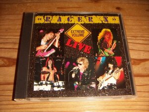 ●即決！CD：RACER X EXTREME VOLUME ライヴ!エクストリームヴォリュ レーサーX