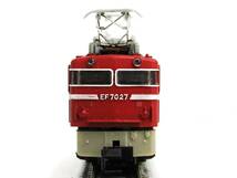 Nゲージ カトー KATO 301 EF70 EF7027 電気機関車 関水金属 国鉄 鉄道模型 趣味 動作未確認 kd_画像5
