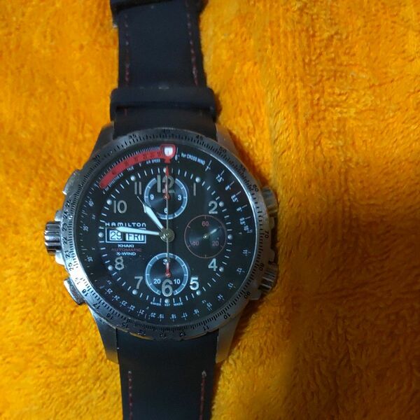 HAMILTON X-WIND クロノグラフ腕時計