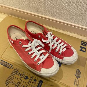 VANS スニーカーレッド 赤26.5cm V67CVS