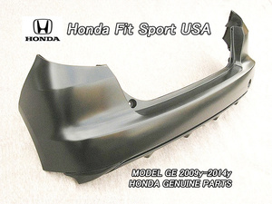 フィットGE【HONDA】ホンダFITスポーツ純正USリアバンパーSPORT/USDM北米仕様RS米国カバーのみ海外USAフェイシアGE6GE7GE8GE9