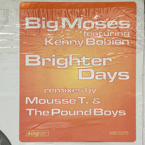 試聴　美盤 Big Moses Featuring Kenny Bobien Brighter Days (The Remixes) 1996年 BODY＆SOUL HOUSEクラシック