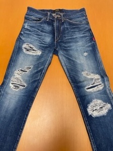 wtaps BLUE S SKINNY TRASH デニム