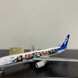 1/200 b767-300er JA616A 鬼滅の刃じぇっと壱 完成品モデル (WiFiレドームギアつき) [全日空商事]