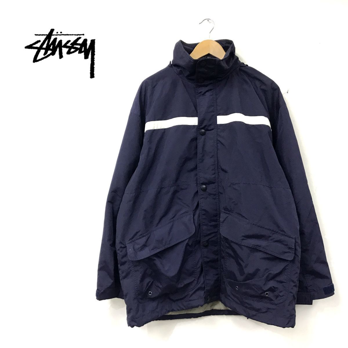 Yahoo!オークション -「stussy ナイロンパーカー」(ステューシー