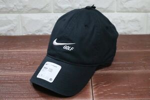 新品 ナイキ　ゴルフ　NIKE GOLF ゴルフ ヘリテージ86 キャップ CU9887-010 黒　ブラック　ユニセックス