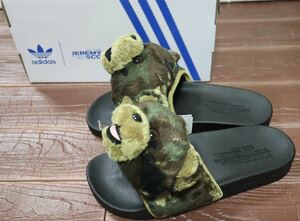 新品 26.5㎝　adidas アディダス ジェレミースコット　アディレッタ テディ　サンダル　JS ADILETTE TEDDY H02882