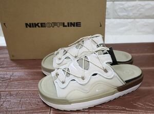  new goods 27.5.NIKE Nike OFFLINE 2.0 off line 2.0 beige men's sneakers sandals cz0332-201