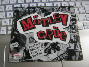  Motley Crue / MOTLEY CRUE sticker unopened 