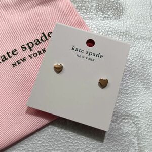 ケイトスペード ニューヨーク ミニ ハートピアス ローズゴールド 新品未使用 ケイト・スペード kate spade