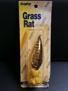 新品未開封　バグリー　グラスラット　bagley Grass Rat　オールド　ルアー