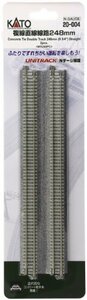 KATO Nゲージ 複線直線線路 248mm 2本入 20-004 鉄道模型用品(中古 未使用品)　(shin