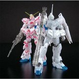 HGUC 機動戦士ガンダムUC ユニコーンガンダム パールクリアVer. 2機セット(未使用・未開封品)　(shin