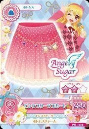 アイカツ！　PG-023　ピンクプリーツスカート(中古 未使用品)　(shin