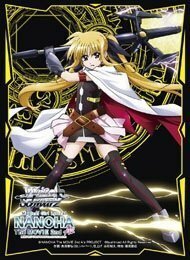 「魔法少女リリカルなのは」特製スリーブB（フェイト／ブラック）55枚(中古品)　(shin