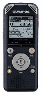 OLYMPUS ICレコーダー VoiceTrek 8GB リニアPCM対応 指向性マイク搭載 FMチューナー付 BLK ブラック V-　(shin