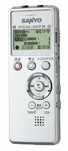 SANYO リニアPCMレコーダー(シルバー) [ICR-PS004M(S)](中古　良品)　(shin