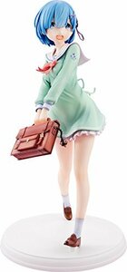 Re:ゼロから始める異世界生活 レム 学生服Ver. 1/7スケール PVC製 塗装済み(未使用品)　(shin