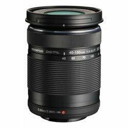 OLYMPUS マイクロ一眼 PEN レンズ M.ZUIKO DIGITAL 40-150mm F4.0-5.6R (黒（BLK）)(中古品)　(shin