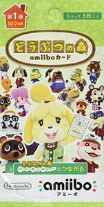 どうぶつの森amiiboカード 第1弾 (3枚入りパック) [Nintendo DS](中古品)　(shin