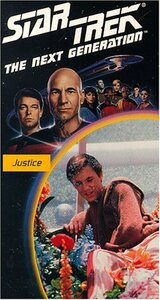 Star Trek Next 9: Justice [VHS](中古品)　(shin