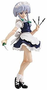 東方Project figma 十六夜咲夜 全高約13.5cm ABS&PVC製 塗装済み可動フィギュア(中古 未使用品)　(shin