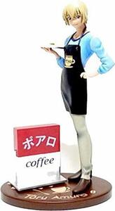 名探偵コナン PM プレミアム フィギュア”安室透”喫茶ポアロVer. 約20cmポアロ看板付(中古品)　(shin